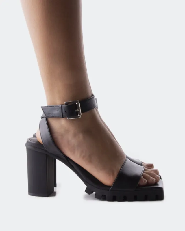 Revika Black Leather sold by L'Intervalle