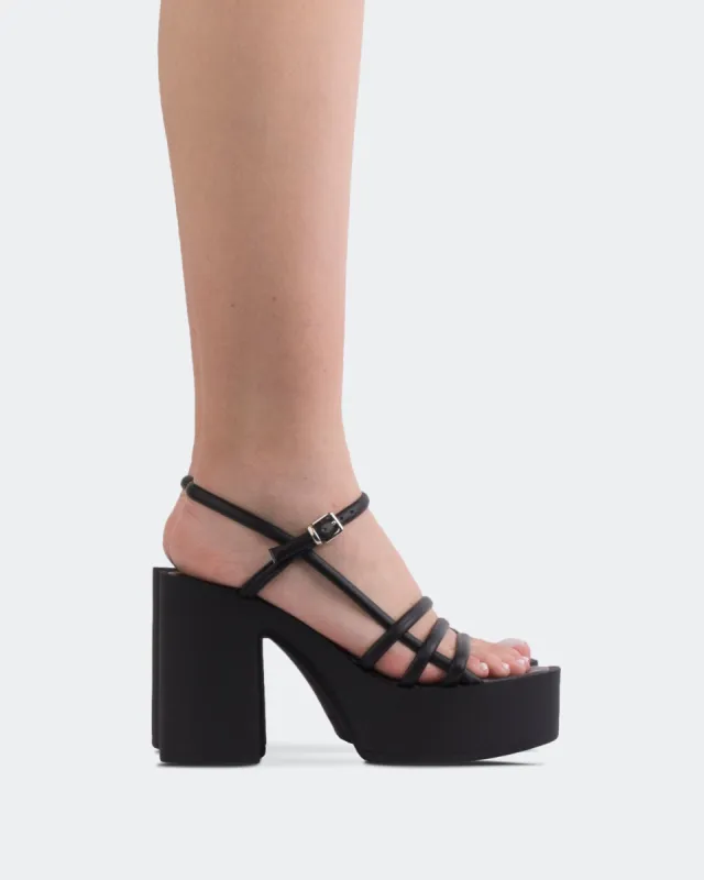 Minou Black Leather sold by L'Intervalle