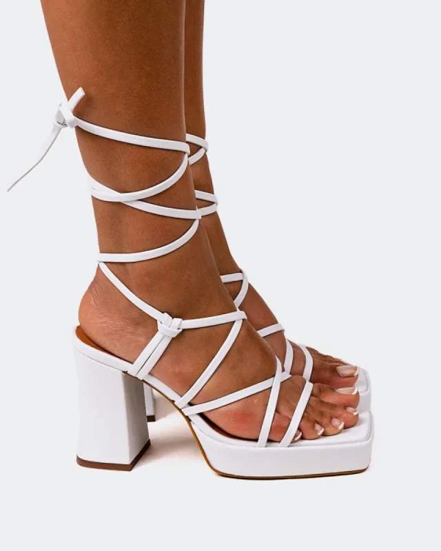 Grande White Leather sold by L'Intervalle