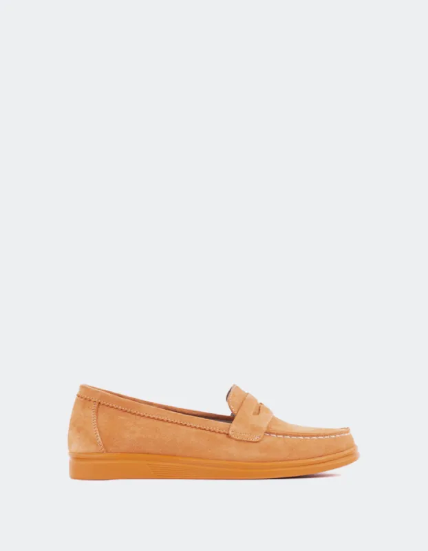 Sperry Orange Suede sold by L'Intervalle