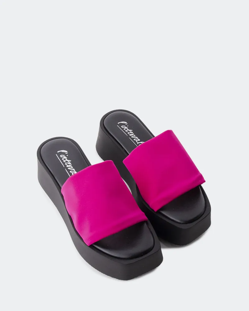 Mazzini Fuchsia Lycra sold by L'Intervalle product image thumbnail 2