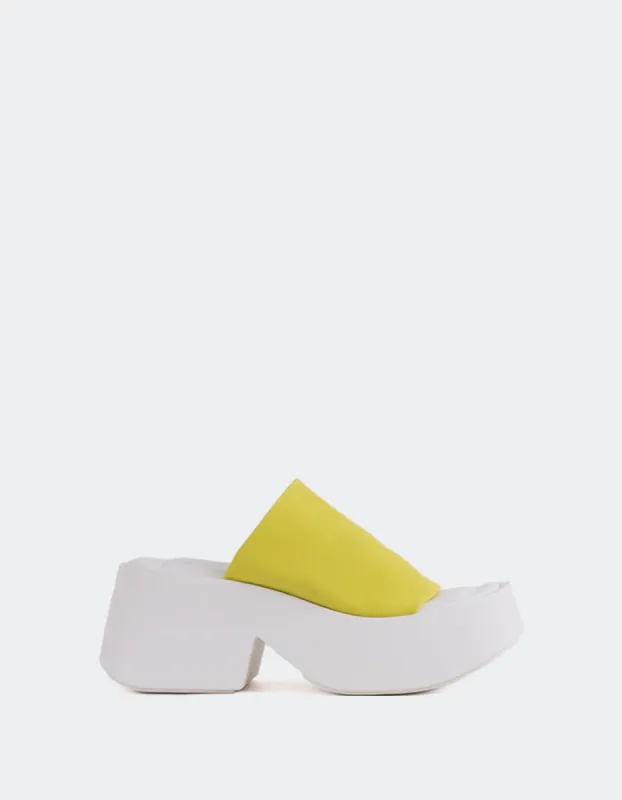 Douce Yellow Lycra sold by L'Intervalle