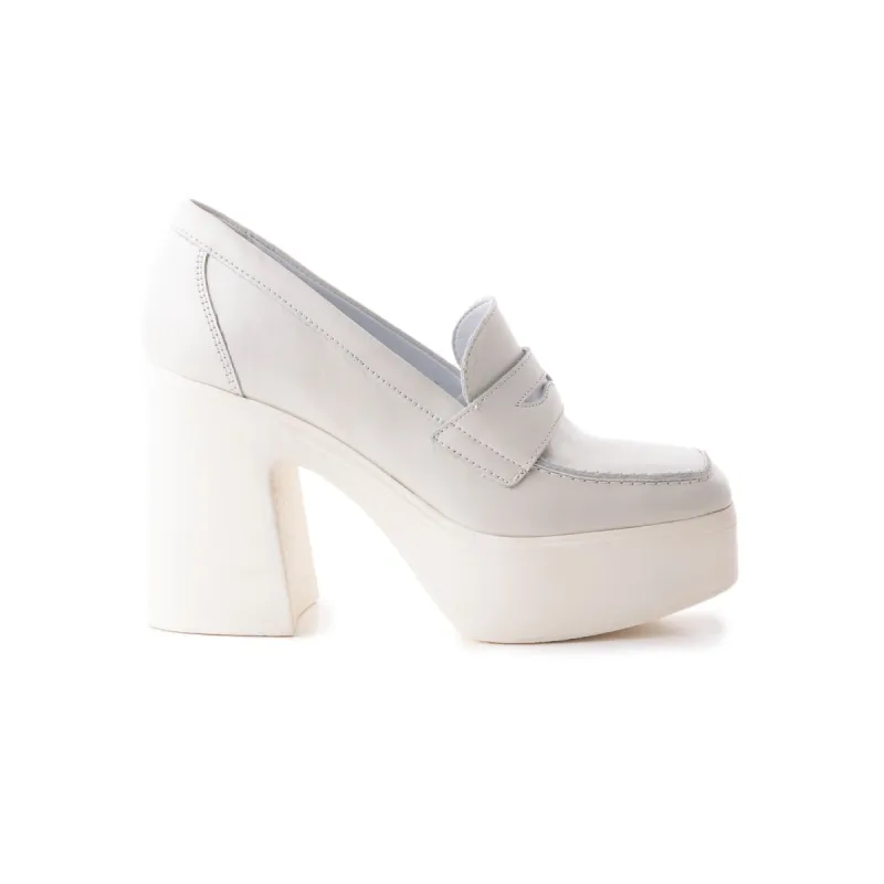 Randazzo White Leather sold by L'Intervalle