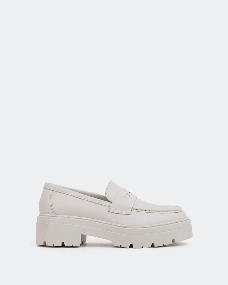 Basilica Off White Leather sold by L'Intervalle