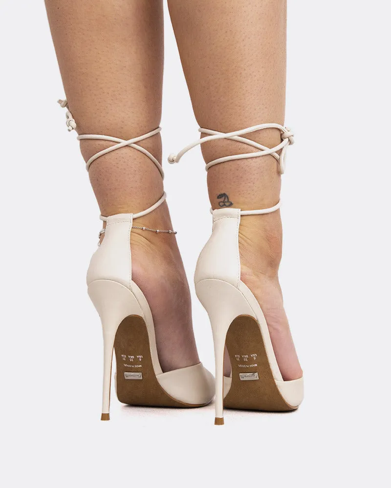 Tracy, Off White Leather/Cur Blanc Cassé sold by L'Intervalle product image thumbnail 3