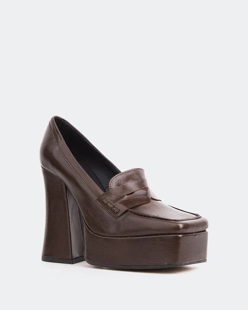 Mestina Brown Leather sold by L'Intervalle product image thumbnail 2