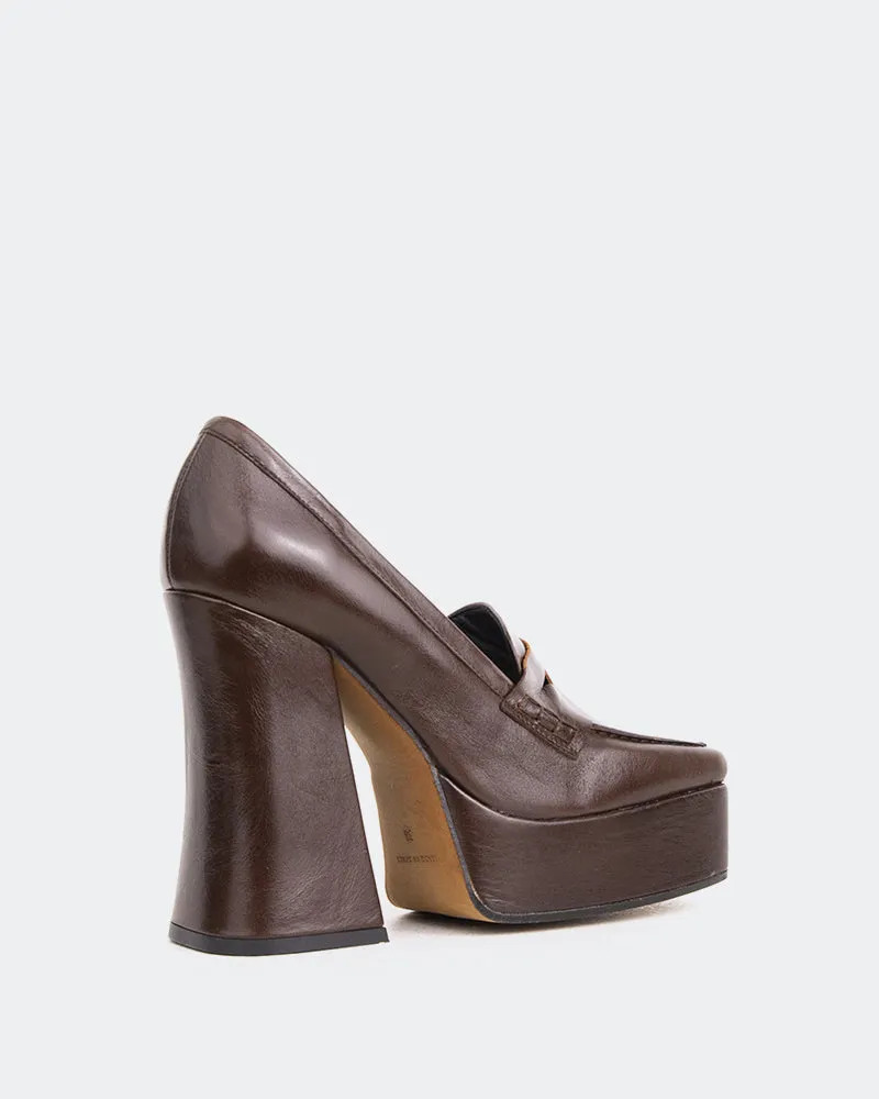 Mestina Brown Leather sold by L'Intervalle product image thumbnail 3
