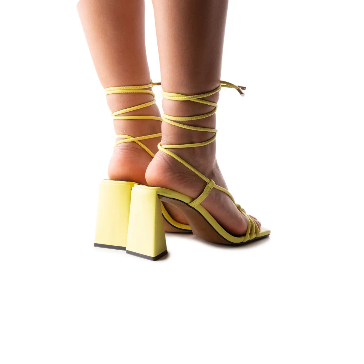 Filomena Yellow Leather sold by L'Intervalle product image thumbnail 2