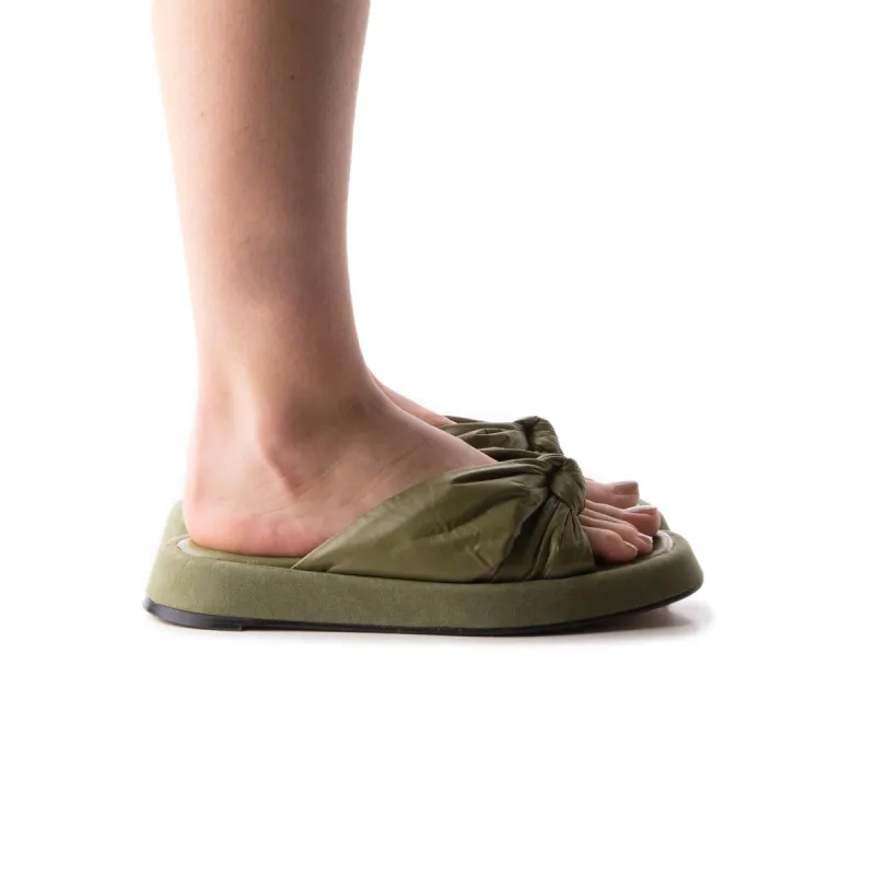 Ceto Khaki Nylon sold by L'Intervalle