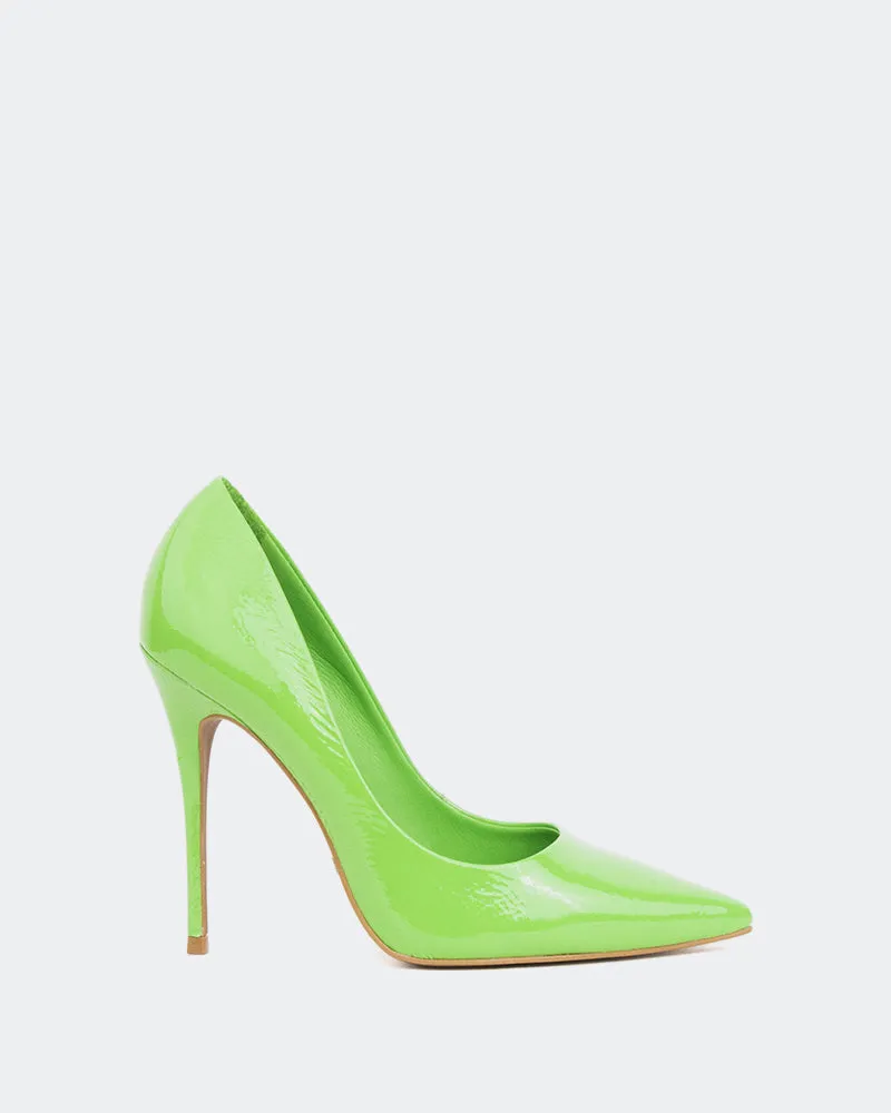 Teeva Green Naplack sold by L'Intervalle