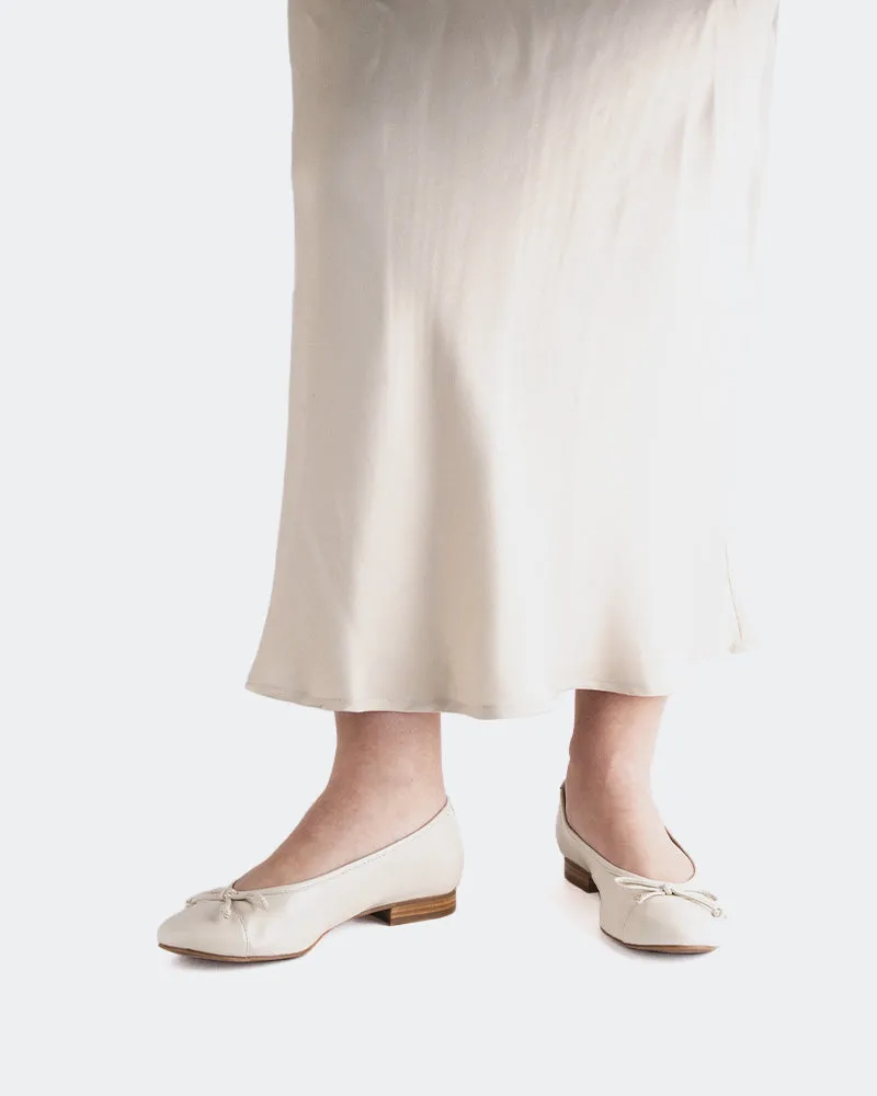 Alona Off White Leather sold by L'Intervalle product image thumbnail 5