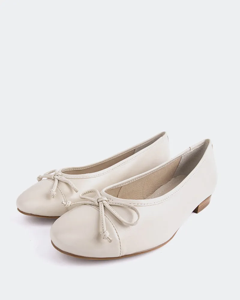 Alona Off White Leather sold by L'Intervalle product image thumbnail 4