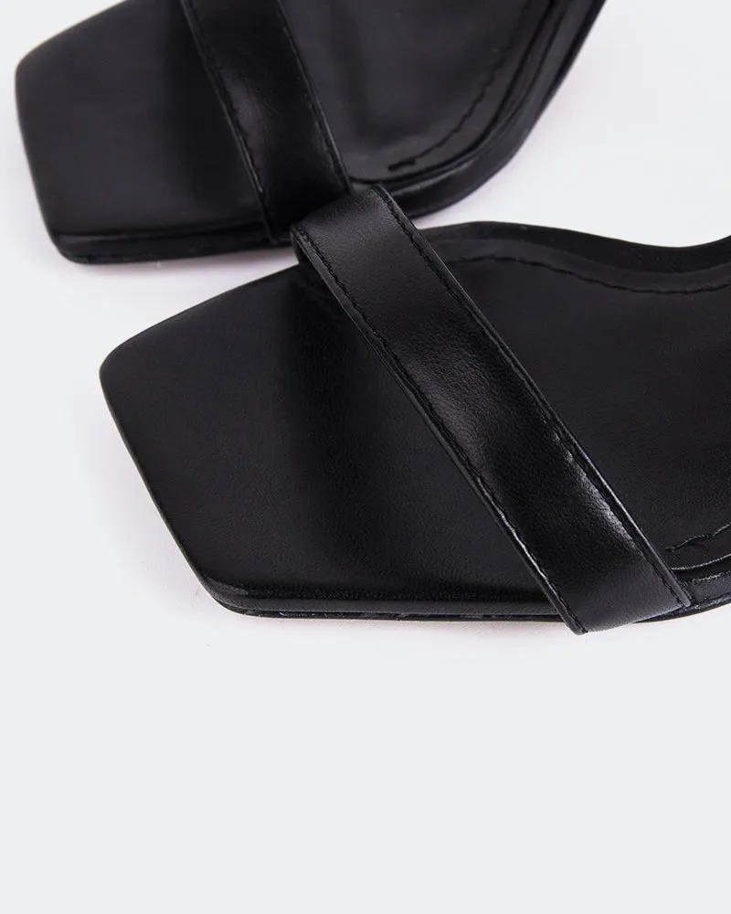 Ricarda Black Leather sold by L'Intervalle product image thumbnail 4