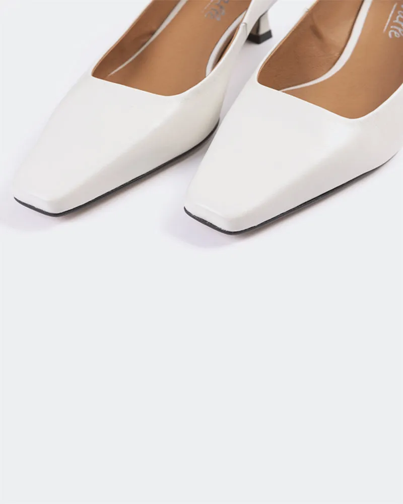 Sackett Off White Leather sold by L'Intervalle product image thumbnail 4