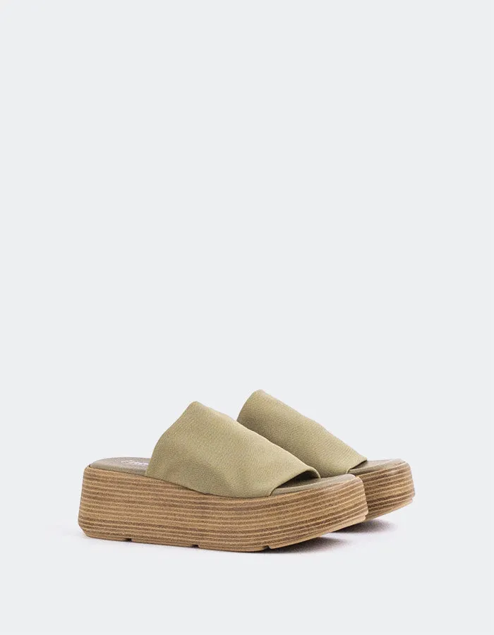 Dory Khaki Lycra sold by L'Intervalle product image thumbnail 2