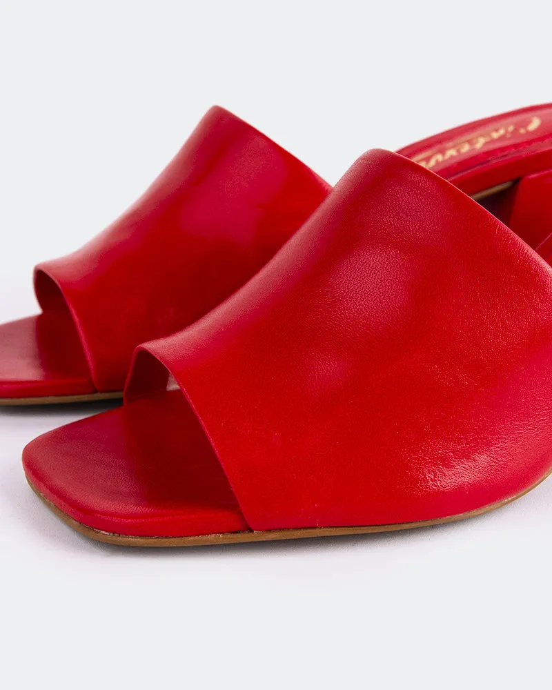 Clarabelle Red Leather sold by L'Intervalle product image thumbnail 4