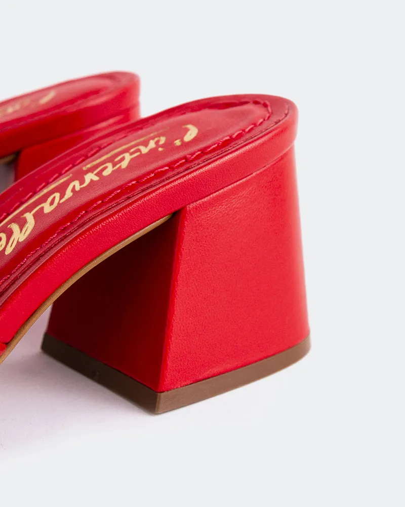 Clarabelle Red Leather sold by L'Intervalle product image thumbnail 5