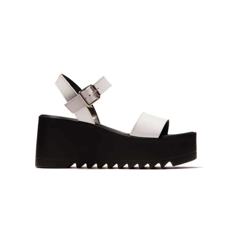 Emmie White Leather sold by L'Intervalle