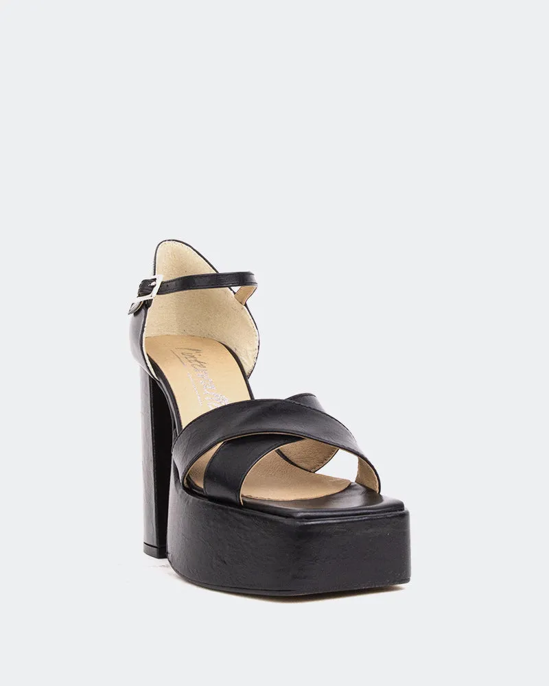 Damon Black Leather/Cuir Noir sold by L'Intervalle product image thumbnail 2