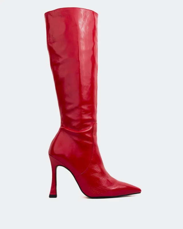Cecelia Red Leather sold by L'Intervalle