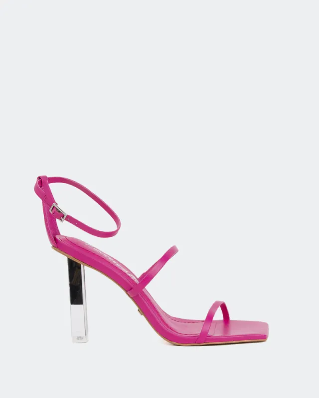 Space Fucshia Leather sold by L'Intervalle