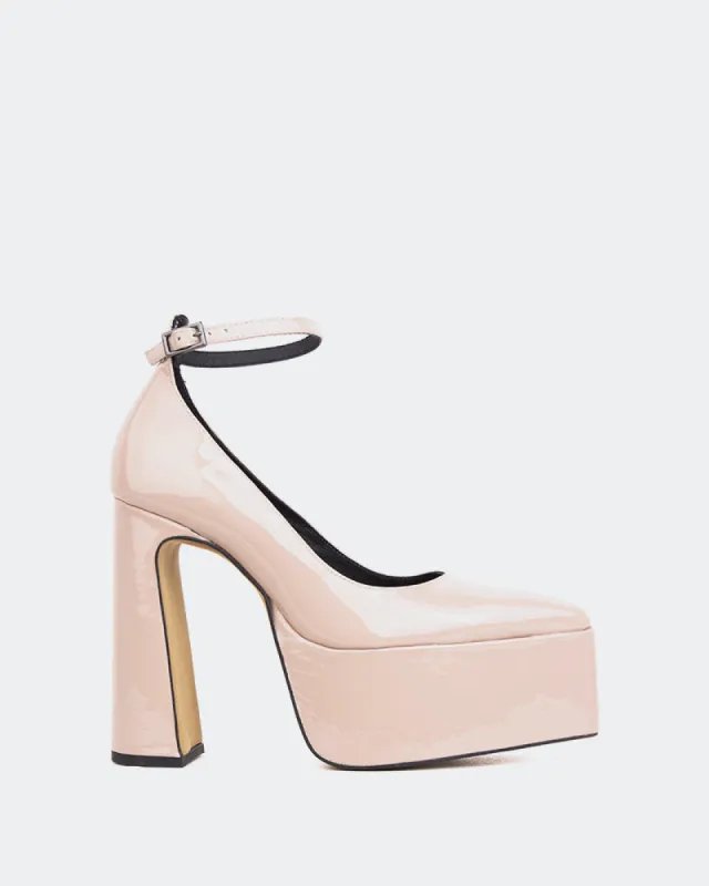 Adina Nude Patent sold by L'Intervalle