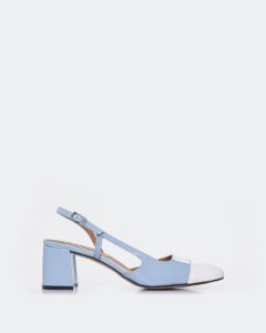 Palar Light Blue Patent Leather sold by L'Intervalle