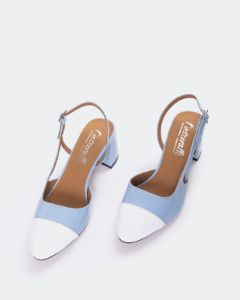 Palar Light Blue Patent Leather sold by L'Intervalle