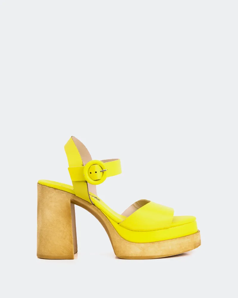 Starburst Yellow Leather sold by L'Intervalle