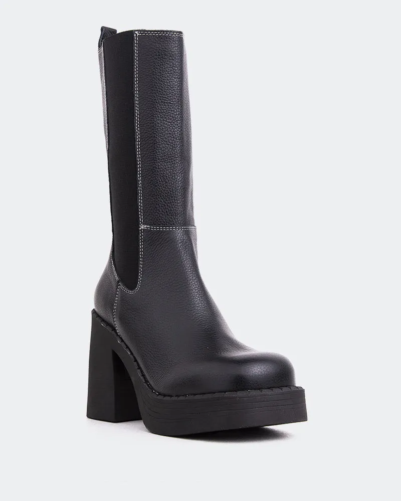 Bexley Black Leather sold by L'Intervalle product image thumbnail 2