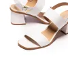 Minta White Leather sold by L'Intervalle