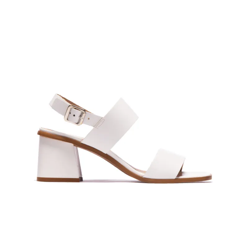 Minta White Leather sold by L'Intervalle