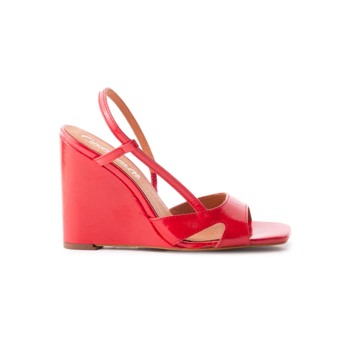 Loreto Red Leather sold by L'Intervalle