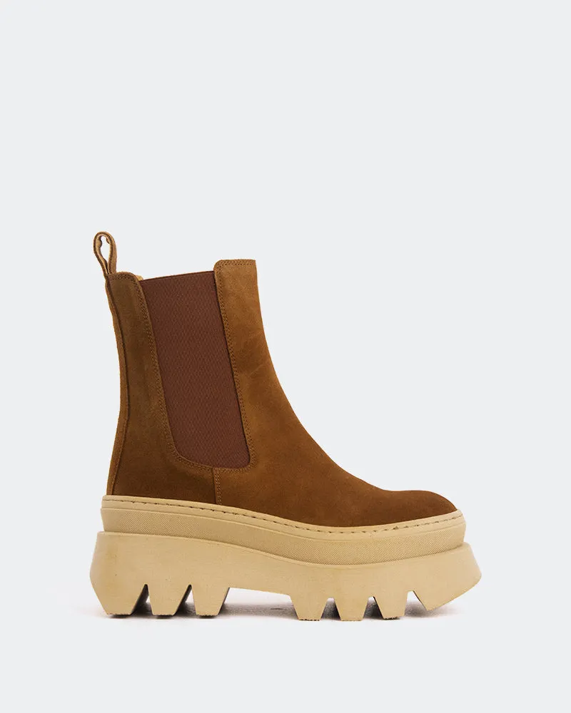 Wolfe Camel Suede sold by L'Intervalle