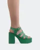 Loup Green Leather sold by L'Intervalle