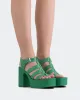 Loup Green Leather sold by L'Intervalle