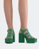 Loup Green Leather sold by L'Intervalle