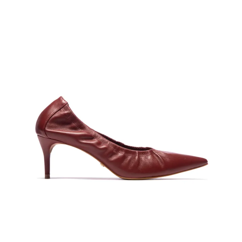 Bethy Bordeaux Leather sold by L'Intervalle