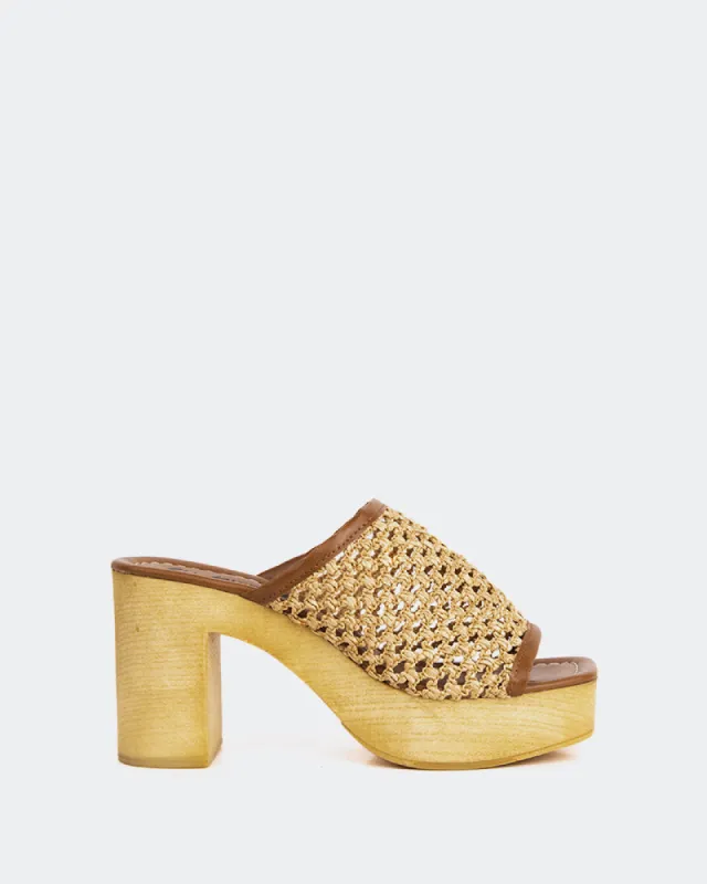 Faustine Natural Rafia sold by L'Intervalle