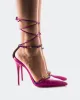 Matina Fuchsia Leather sold by L'Intervalle