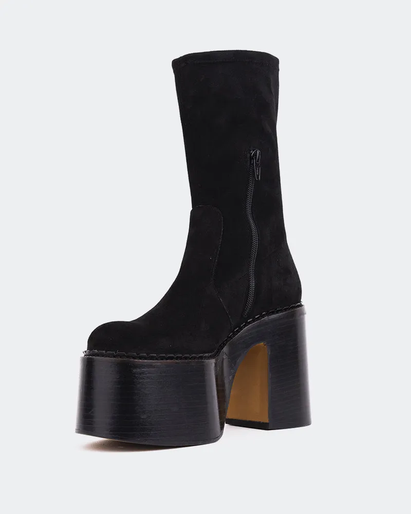 Remington Black Suede Stretch sold by L'Intervalle product image thumbnail 4