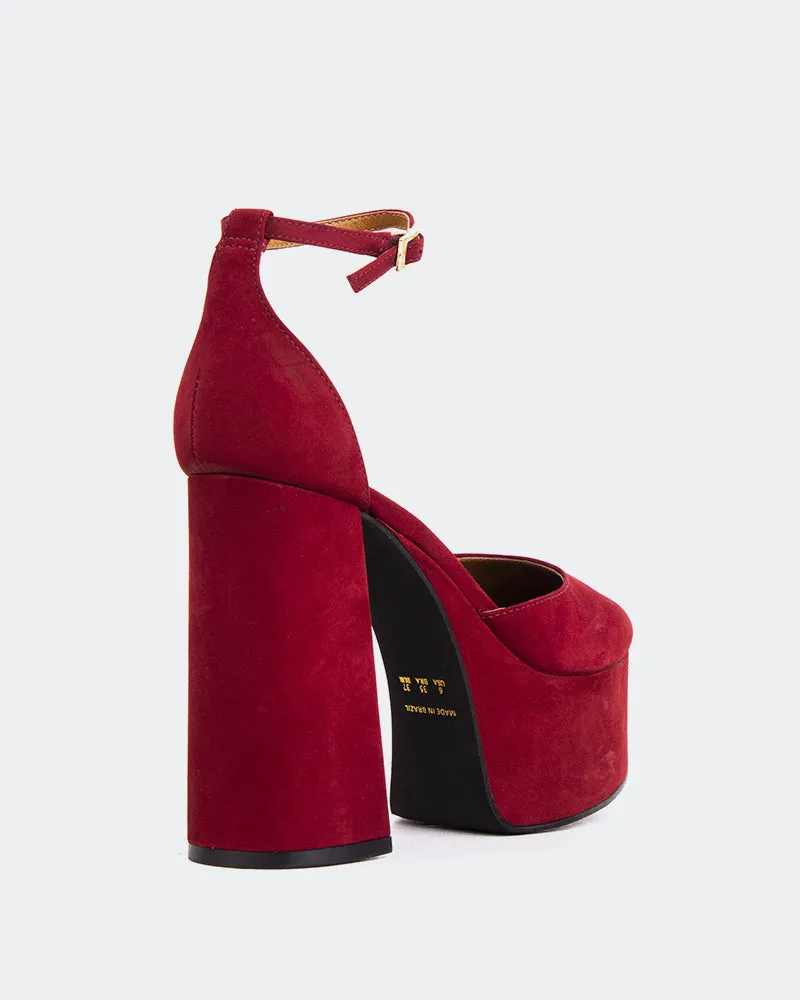 Chianti Burgundy Nubuck sold by L'Intervalle product image thumbnail 3