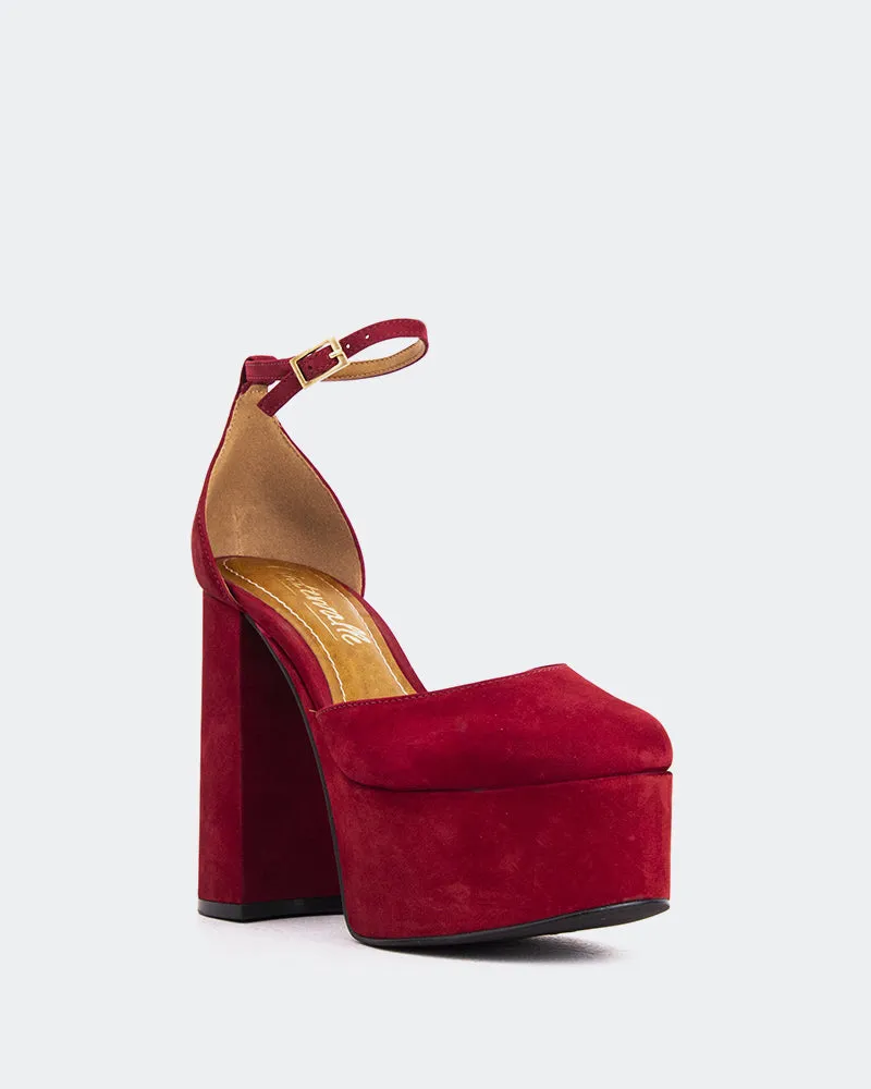 Chianti Burgundy Nubuck sold by L'Intervalle product image thumbnail 2