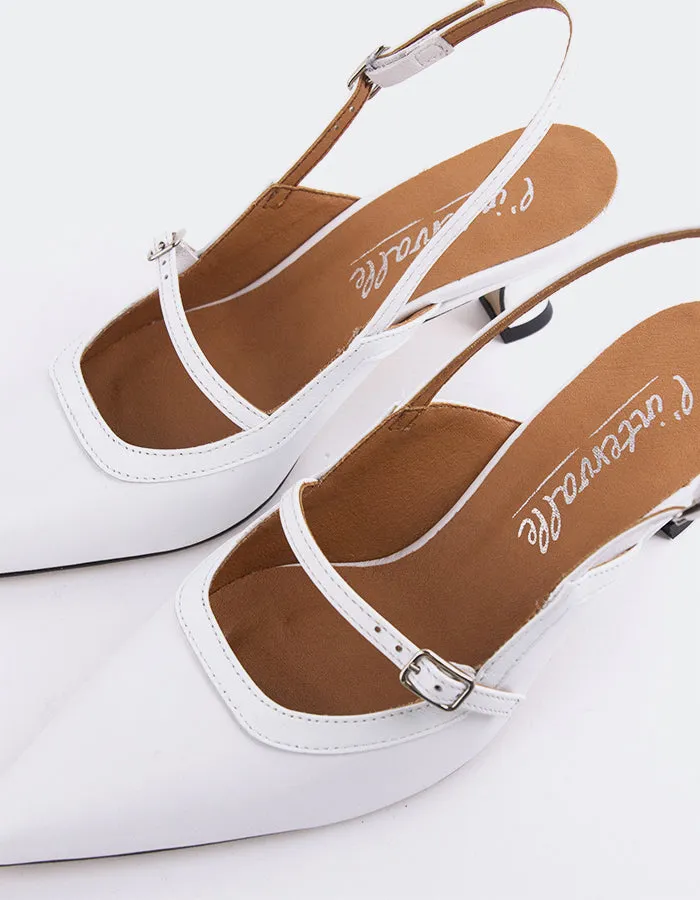 Myrtle White Leather sold by L'Intervalle product image thumbnail 4