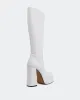 Parloir White Leather sold by L'Intervalle
