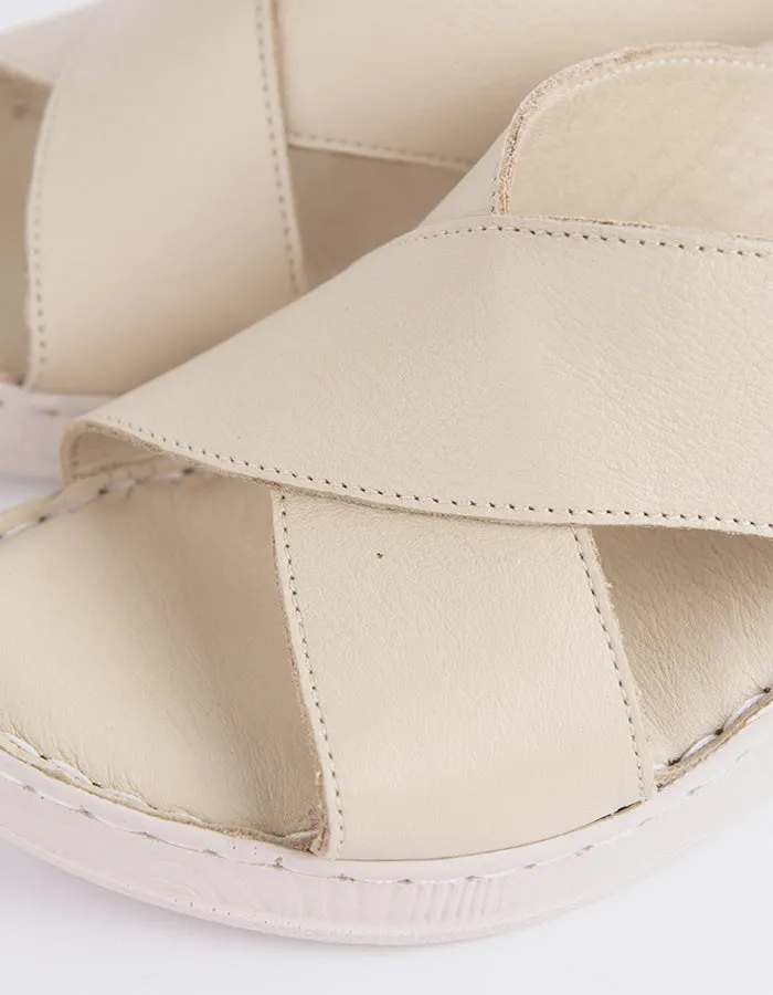 Govina Taupe Leather sold by L'Intervalle product image thumbnail 4