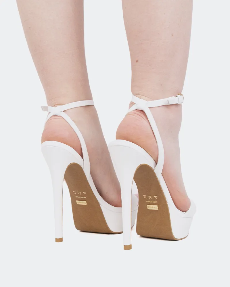 Morena White Leather sold by L'Intervalle product image thumbnail 3