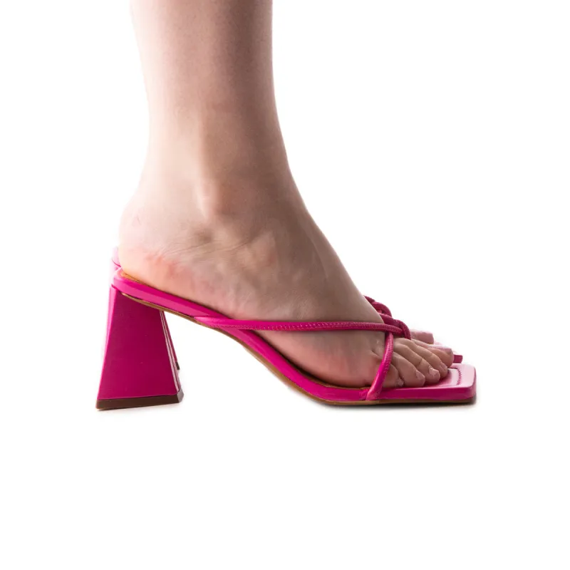 Ermal Fuchsia Leather sold by L'Intervalle