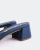 Fortunata Navy Leather sold by L'Intervalle