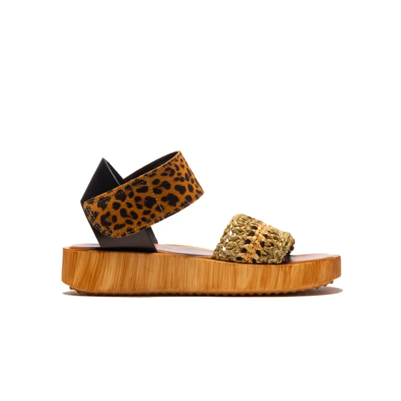 Flit Tan Multi Suede sold by L'Intervalle